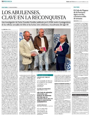 Los Abulenses clave en la Reconquista